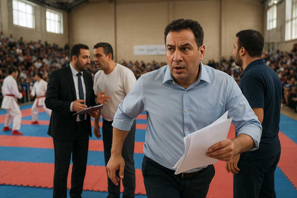 برگزار کننده مسابقه کاراته